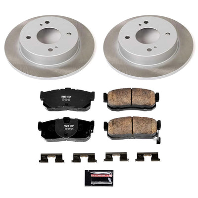 Power Stop 99-01 Infiniti G20 Front and Rear Semi-Coated Rotor Kit