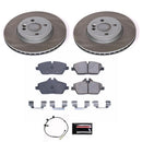 Power Stop 2011 Mini Cooper Front and Rear Semi-Coated Rotor Kit