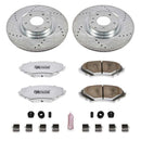 Power Stop 04-11 Mazda RX-8 Front & Rear Z26 Street Warrior Brake Kit