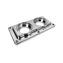 Baer Brakes Mopar 15/16in Bore Remaster 4-Bolt Left Port Master Cylinder Assembly - Polished