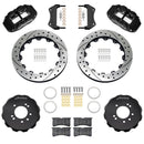 Wilwood 89-98 Nissan 240SX/89-94 Skyline/90-96 300ZX Superlite 6R Fr BBK w/ 12.88in D/S Rotors - Blk