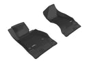 3D MAXpider 2016-2020 Chevrolet Camaro Kagu 1st & 2nd Row Floormats - Black