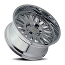 Cali Off-Road 9116 Vertex 22x12 / 8x165.1 BP / -44mm Offset / 125.2mm Hub Chrome Wheel