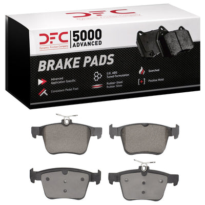DFC 17-19 Volkswagen E-Golf Rear 5000 Advanced Low Metallic Brake Pads