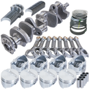 Eagle Chevy 350 3.750in Crank 5.700in I-Beam Rods -7cc Flat Top 4.000in Pistons Rotating Assembly