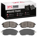 DFC 03-05 Infiniti G35 Front 5000 Advanced Semi Metallic Brake Pads