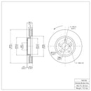 DFC GeoSPEC Coated Rotors - Plain