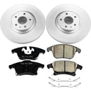 Power Stop 13-19 Ford Fusion Front & Rear Z17 Evolution Geomet Coated Brake Kit