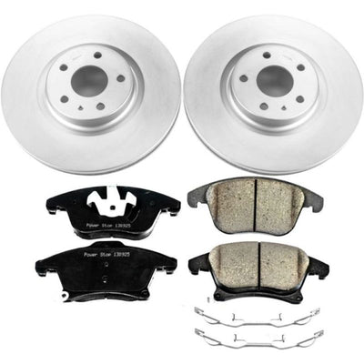 Power Stop 2020 Ford Fusion Front & Rear Z17 Evolution Geomet Coated Brake Kit