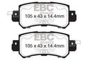 EBC S4 Brake Pad and Rotor Kit