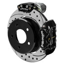 Wilwood 88-98 GM C1500 Rear Electronic Parking Brake Kit Black 12.19in SRP Rotor 3.25in Offset