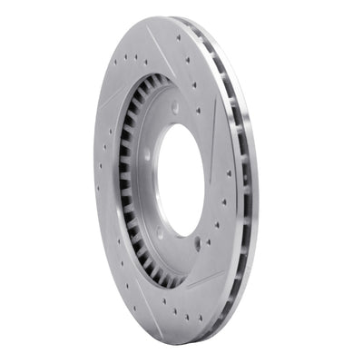 R1 99-08 Chevrolet Tracker Front Drilled & Slotted Silver Brake Rotor Set