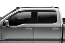Husky Liners 15-24 Ford F-150 (Incl. Raptor/Lightning) Ventvisor Low Profile (4pc) - Smoke