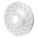 DFC 15-20 BMW M2 Right Front Drilled GeoSPEC Coated Rotor