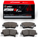 R1 19-22 Kia Sportage Front & Rear GEO-Carbon Rotors w/Optimum OE Pads & Hardware