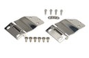 Kentrol 77-86 Jeep CJ7 Liftgate Hinge Pair - Polished Silver