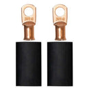 Moroso 3/8in Dia Stud 2 GA Wire Crimp/Solder Battery Cable Terminal Kit (2 Pack)