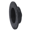 R1 81-85 Mazda RX-7 Rear Left Drilled & Slotted Black Brake Rotor
