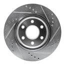 R1 05-26 Suzuki Equator Front Drill & Slot Silver Rotors