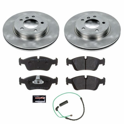 Power Stop 01-05 BMW 325xi Front & Rear Track Day SPEC Brake Kit