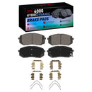 DFC 15-15 Hyundai Sonata Front Geospec Rotors w/4000 HybriDynamic Brake Pads w/Hardware