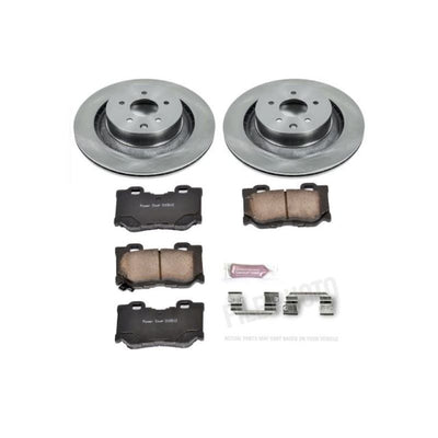 Power Stop 08-13 Infiniti G37 Front & Rear Autospecialty Brake Kit