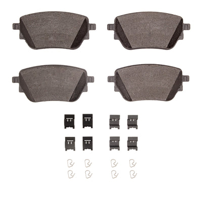 DFC 19-26 Mercedes-Benz CLA200 (Mexico) Rear 4000 HybriDynamic Brake Pads and Hardware Kit