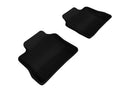 3D MAXpider 2010-2016 Porsche Panamera Kagu 1st & 2nd Row Floormats - Black