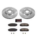 Power Stop 17-19 Jeep Cherokee Front Z23 Evolution Sport Brake Kit w/Calipers