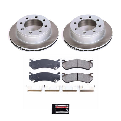 Power Stop 02-04 Chevrolet Avalanche 2500 Front and Rear Semi-Coated Rotor Kit