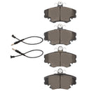 DFC 02-11 Nissan Platina (Mexico) Front 3000 Semi-Metallic Brake Pads