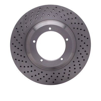 DFC 82-89 Porsche 911 Left Front Drilled Brake Rotor