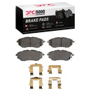 DFC 15-15 Subaru Legacy Front Drilled & Slotted Geoperformance Rotors 5000 Advanced Pads w/Hardware