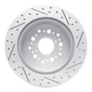 R1 92-00 Lexus Sc400 Rear Left Drilled & Slotted Geo-Carbon Rotor