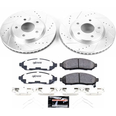 Power Stop 15-18 Chevrolet City Express Front and Rear Z36 Truck & Tow Brake Kit