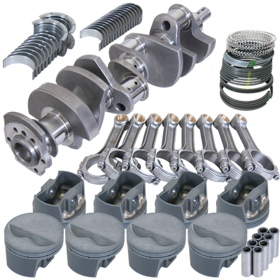 Eagle Chevy LT1350 1Pc 3.480in Crank 5.700in I-Beam Rods -5cc 4.060in Pistons Rotating Assembly