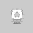 Baer Brakes 64-68 Chevrolet Chevy II 14in Pro+ Rear SDZ Brake Kit - Silver