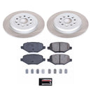 Power Stop 13-14 Ford Edge Front and Rear Semi-Coated Rotor Kit