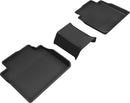 3D MAXpider 2019-2020 Toyota Avalon Kagu 1st & 2nd Row Floormats - Black