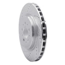 R1 04-07 Volvo V70 Front & Rear Drilled & Slotted Silver Brake Rotor Set