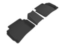3D MAXpider 2016-2020 Chevrolet Malibu Kagu 1st & 2nd Row Floormats - Black