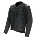 Dainese Racing 5 Leather Jacket Black/Black/Black Size - 52