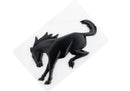 Ford Racing Bronco Rear Emblem - Matte Black