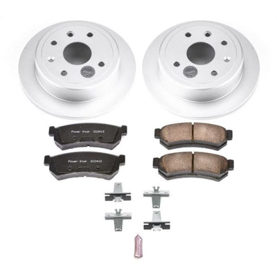 Power Stop 07-08 Suzuki Forenza Front & Rear Z17 Evolution Geomet Coated Brake Kit