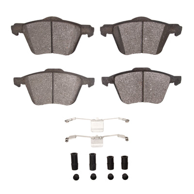 DFC 03-09 Volvo XC90/S60 Front 5000 Advanced Low Metallic Brake Pads and Hardware Kit