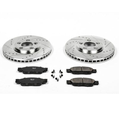 Power Stop 03-04 Jaguar S-Type Front & Rear Z23 Evolution Sport Brake Kit