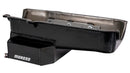 Moroso 86-Up Chevrolet Small Block (w/1 Pc Seal) Road Race Wet Sump 7qt 7.5in Steel Oil Pan - Black