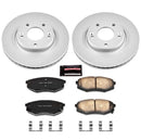 Power Stop 10-12 Hyundai Tucson Front & Rear Z17 Evolution Geomet Coated Brake Kit