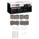 DFC 06-10 Hummer H3T Front 5000 Advanced Ceramic Brake Pads and Hardware Kit