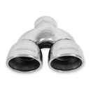 Flowmaster 3.5in. Dual X7.50in.X2.50in. SS Tip Roll